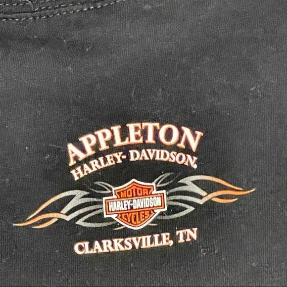 Harley-Davidson Short Sleeve Tee with Sequins - Picture 4 of 5